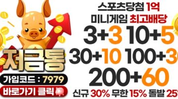 토토사이트-저금통